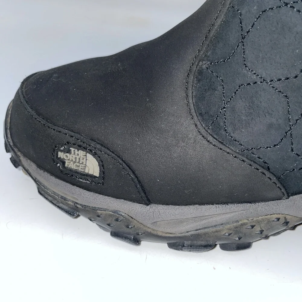 North Face Bella Alta Primaloft Waterproof Black Snow Winter Boots Women's‎ Sz 8